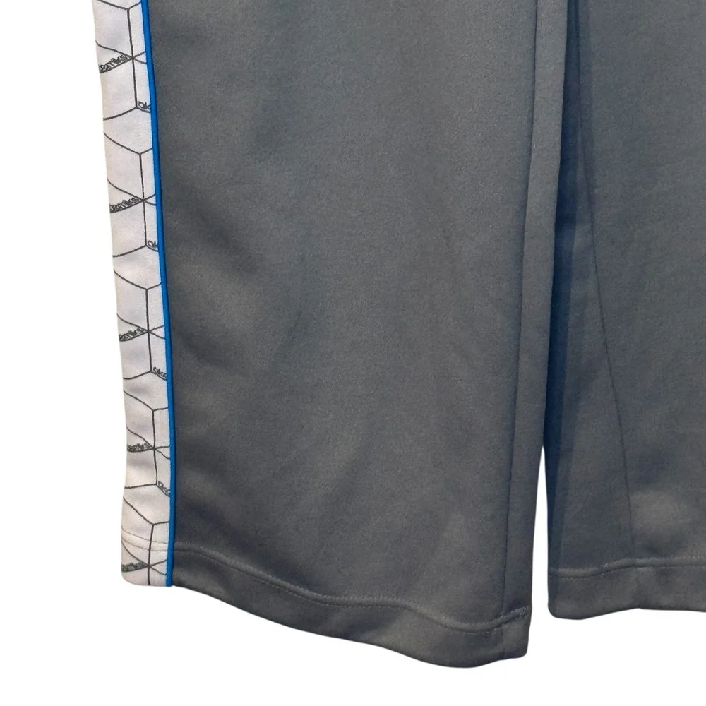 Akademiks Men's Track Pants Straight Leg Athletic Piping Pull On Gray Size 2XL - Picture 3 of 13